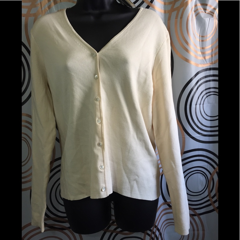 Charterclub Cardigan Sweater Sz M